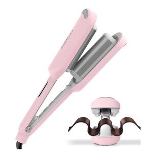 Curling Iron Hair Waver - TYMO ROVY Beach Waves Curling Wand, Ionic Deep Waver